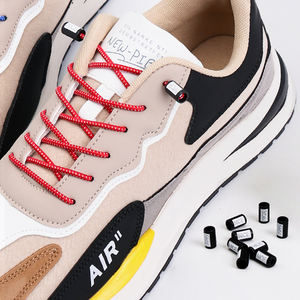 Lacets paresseux de styliste, nouvelle collection de chaussures élégantes sans cravate, lacets élastiques directs d'usine, lacets de chaussures de baskets personnalisés - Product Image 6