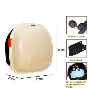 Factory Shipped Waterproof Medium-Size Motorcycle/Electric Scooter Rear Tailbox, <b>Storage</b> <b>Box</b> - Product Image 4