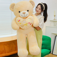 Ours en peluche très populaire, poupée ours en peluche en coton PP, grande taille, vente en gros, cadeau pour la Saint-Valentin et la fête des Mères