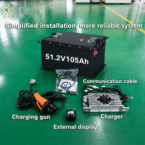 Batterie lithium-ion pour chariot de golf 36V 48V 72V LFP haute performance avec protection étanche IP67 pour véhicule AGV à basse vitesse - Product Image 5