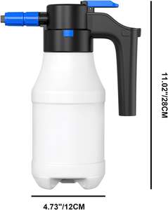 Pulverizador de Espuma Eléctrico Inalámbrico de 1.5L, Pulverizador de Espuma para Lavado de Autos con Batería - Product Image 5