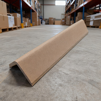 Protections d'angle en papier kraft en forme de L, imperméables, pour le transport, la protection des bords et le rembourrage, vente en gros