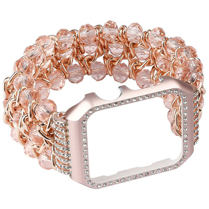 Perlas <span class=keywords><strong>de</strong></span> moda pulsera correa para <span class=keywords><strong>apple</strong></span> <span class=keywords><strong>watch</strong></span> bandas <span class=keywords><strong>44</strong></span> 42mm iwatch serie 5 4 3 2 a mano reloj <span class=keywords><strong>de</strong></span> pulsera las chicas <span class=keywords><strong>de</strong></span> 38mm - Product Image 5