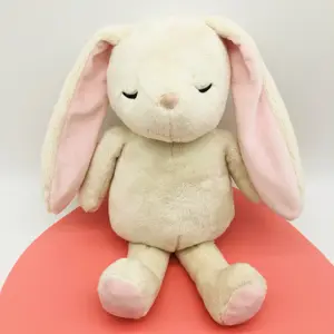 Op Maat Gemaakte Mooie Kawaii Lange Oor Pluche Dier Bunny Pop Knuffel Konijn Speelgoed