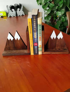 Personalizzabile Woodland Mountain Book Fine in <span class=keywords><strong>legno</strong></span> reggilibri <span class=keywords><strong>di</strong></span> arredamento della cabina per la decorazione della cabina - Product Image 5