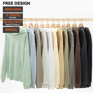 เสื้อฮู้ดดี้ OEM แบบพื้นฐาน ผ้าคอตตอนผสมขนแกะ สวมใส่สบาย ทรงปกติ อุ่นเหมาะสำหรับฤดูหนาว แขนยาว ไม่มีลาย สามารถสกรีนโลโก้ได้ เสื้อฮู้ดดี้ผู้ชาย - Product Image 1