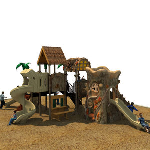 Produttore personalizzato grande parco giochi per bambini parco giochi nuovo a tema dinosauro combinazione scivolo - Product Image 5