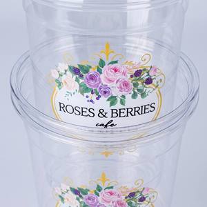 Vasos de Plástico Desechables Libres de BPA de 14 oz para Eventos de Iglesia, Celebraciones Festivas, Artículos de Refresco para la Comunidad - Product Image 4
