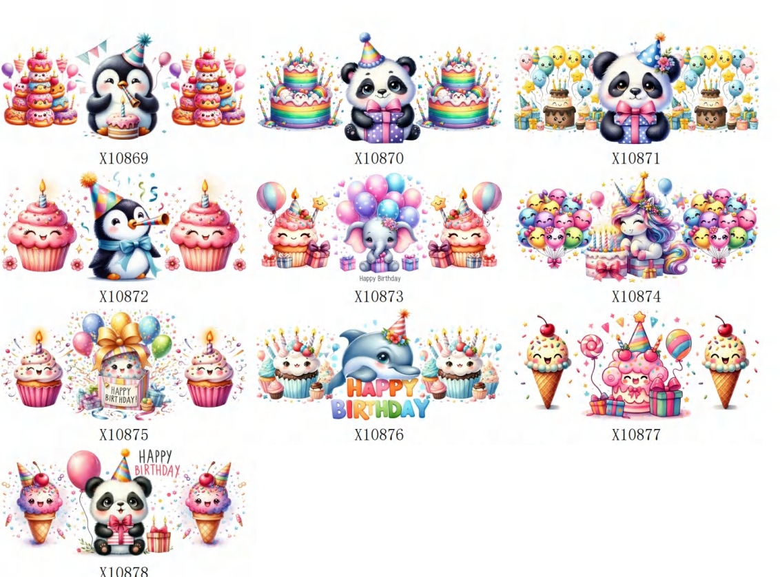 mixed color  birthday any styles