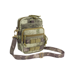 Borsa a tracolla regolabile con motivo mimetico tattico EDC con motivo comodo marsupio in Nylon per uso quotidiano all'aperto - Product Image 3