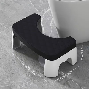 Wholesale Anti Thick <b>Stool</b> Pad Footstool Household <b>Bathroom</b> Adult Squatting Toilet Waterproof Ergonomic Foot - Product Image 2