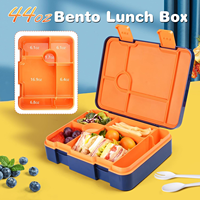 Boîte à lunch bento pour enfants sans BPA personnalisée, option de rentrée des classes OEM/ODM