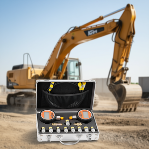 Kit de Manómetro Hidráulico Digital de 10000 Psi para Excavadora, Instrumento de Prueba para Maquinaria de Construcción, Modelo D0100X3B1W8 - Product Image 2