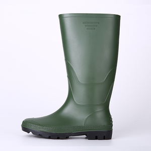 Lightweight PVC Knee <strong>Wellies</strong> Rain Boots Waterproof Anti-slip Oil Chemical Resistant for Men Gardening - Product Image 3