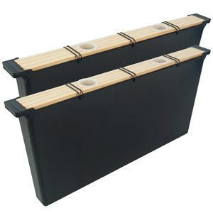 Lot de 2 abreuvoirs à abeilles de 3,5 L, distributeur de sirop pour ruche à 10 cadres, outils essentiels d'apiculture pour l'alimentation printanière - Product Image 1