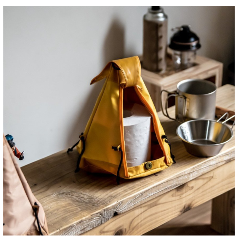 2021 YY Wholesale  Camping Tent Shaped Tissue Box Holder for outdoors