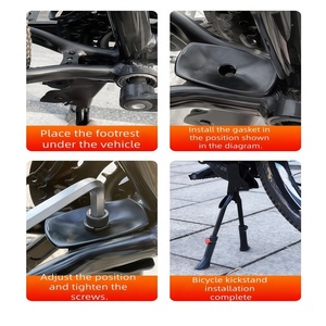 Soporte de estacionamiento doble para bicicletas CZFIT New Bold con accesorios de soporte impermeables, duraderos y resistentes a la presión. - Product Image 6