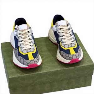 Высококачественные ретро-кроссовки для повседневной носки, многофункциональные зимние прогулочные туфли на толстой подошве, увеличивающие рост, водонепроницаемые, дышащие, с сетчатыми вставками - Product Image 1