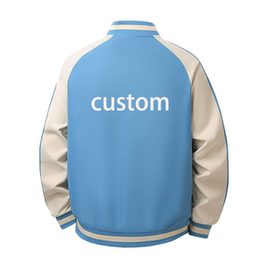 Chaqueta de Béisbol Unisex con Cuello Redondo, Resistente al Viento, Corte Ajustado, Estilo Coreano, Otoño-Invierno 2026, Juvenil, Casual para Exteriores, con Bordado de Personajes - Product Image 5