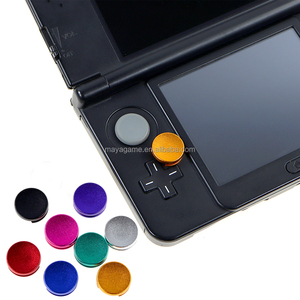 Remplacement de la manette analogique en métal, capuchon circulaire pour <span class=keywords><strong>Nintendo</strong></span> New <span class=keywords><strong>3DS</strong></span> New 3DSXL/LL, capuchons de manette en métal pour <span class=keywords><strong>3DS</strong></span> <span class=keywords><strong>3DS</strong></span> XL 3DSLL - Product Image 1