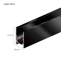 Accessoires pour rail magnétique LED Agi32, éclairage encastré pour salon, maison, avec rainure lumineuse dissimulée 37V-110V CXDG001