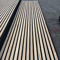 Panneaux Acoustiques Verts en Bois Plaqué de 96 cm de Hauteur