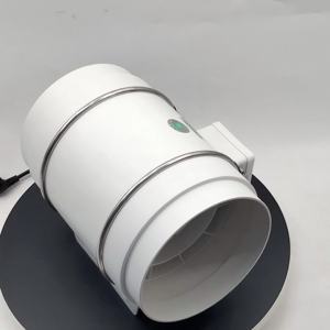Ventilateur d'extraction circulaire à turbine de 250 mm de marque de logo personnalisé en usine pour fumoir - Product Image 1