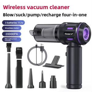 Aspirateur à main pour voiture multifonctionnel à LED, alimenté par batterie, 20000Pa, avec fonction de soufflage d'air - Product Image 6