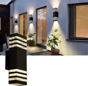 Venta al por Mayor de Lámparas de Pared LED Modernas para el Hogar, Lámpara de Exterior Cilíndrica Impermeable para Hotel y Villa - Product Image 1