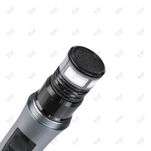 Sistema de Micrófono Inalámbrico XLR de Doble Canal EIF HD-2000 Profesional, Portátil, de Plástico, con Cancelación de Ruido por Infrarrojos - Product Image 5