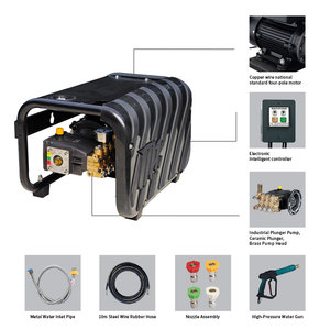 Nettoyeur haute pression portable électrique commercial |   <span class=keywords><strong>Kit</strong></span> complet avec tuyau et pistolet pulvérisateur pour le detailing automobile et le lavage de voiture - Product Image 6