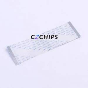 JS05A-60P-100-4-8 FFC Cable (Flexible Flat Cable) P=0.5mm Connector 60P 0.5mm 0.3mm Non-Inverting - Product Image 1