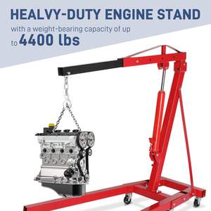 Grúa Hidráulica Manual Plegable Portátil de 2 Toneladas para Taller Mecánico, Precio de Fábrica - Product Image 4