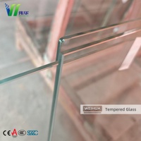 Verre d'aquarium ultra clair à faible teneur en fer, panneau de verre sur mesure pour aquarium