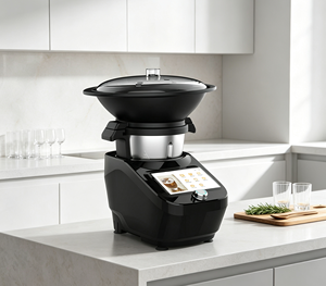 <span class=keywords><strong>Robot</strong></span> de <span class=keywords><strong>cuisine</strong></span> multifonctionnel avec écran TFT 7 pouces et Wi-Fi, mélangeur, mixeur, thermomixeur pour restaurant - Product Image 1