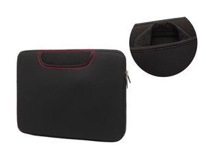 กระเป๋าใส่แล็ปท็อปแบบพรีเมียมบุนวมสำหรับขนาด 13.3 นิ้ว และ 15 นิ้ว สำหรับ MacBook พร้อมหูหิ้วผ้าฝ้ายและเคสป้องกัน - Product Image 4