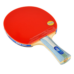 Raquette de tennis de table Double Happiness 5 étoiles 5002 Poignée horizontale 5006 Poignée droite Caoutchouc double face inversé - Product Image 2