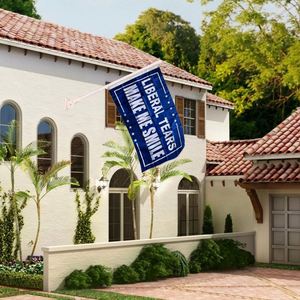 Nueva Llegada: Banderas de Doble Cara con Diseño de Lágrimas que Me Hacen Sonreír para Decoración de Jardín, Césped, Interiores y Exteriores - Product Image 6