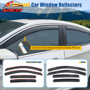 Déflecteurs de vitres latérales en acrylique pour Chevrolet Equinox 18-24, 4 pièces - Product Image 2