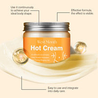 Crème amincissante naturelle végane ODM OEM, crème chaude pour perdre du poids, anti-cellulite, brûleur de graisse corporelle, raffermissante, amincissante