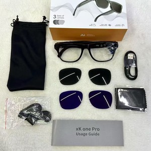 Occhiali Intelligenti XKOne Pro con Fotocamera WiFi, Registrazione <span class=keywords><strong>Foto</strong></span> e Video, Traduttore AI, Riconoscimento Immagini, IP67 - Product Image 1