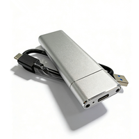 Casing Adaptor Enclosure SSD Aluminium Alloy M.2 NGFF USB3.0 5Gbps Tipe-C