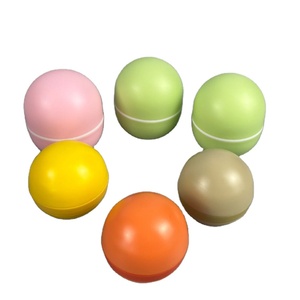 Bóng hình dạng dính Blush container 20g rỗng nhựa <span class=keywords><strong>Lip</strong></span> Balm Jar với nắp đậy hình cầu vòng bóng hình dạng container vít cap son môi - Product Image 5