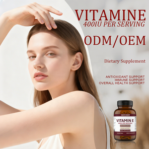 Capsules molles de <span class=keywords><strong>vitamine</strong></span> <span class=keywords><strong>E</strong></span> <span class=keywords><strong>400</strong></span> UI pour adultes - Antioxydant, soutien immunitaire et santé globale, 60 capsules molles, complément alimentaire OEM/ODM - Product Image 2