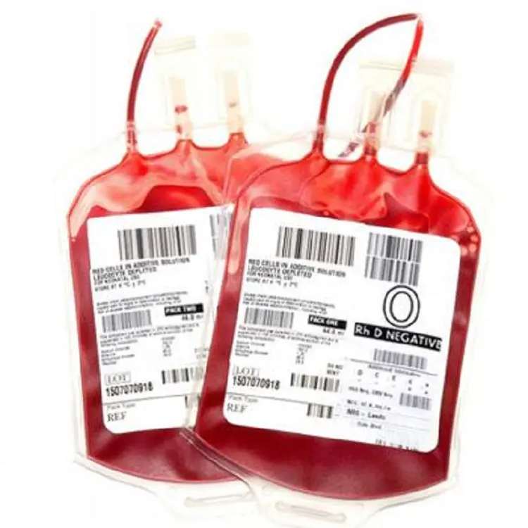 Blood Transfusion Bag Tag Label Stickers for Emergency Department