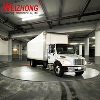 Plateforme tournante pour camions à charge lourde, sur mesure, pour entrepôts logistiques industriels