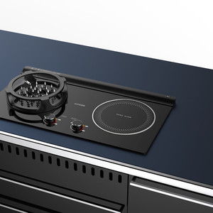 Estufa <span class=keywords><strong>de</strong></span> cerámica eléctrica <span class=keywords><strong>de</strong></span> alta potencia <span class=keywords><strong>de</strong></span> 3500W, estufa doméstica <span class=keywords><strong>de</strong></span> llama abierta enchufable, <span class=keywords><strong>horno</strong></span> <span class=keywords><strong>de</strong></span> combustión eléctrico <span class=keywords><strong>de</strong></span> doble quemador integrado - Product Image 5