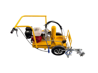 Mesin Penanda Jalan Semprot Dingin Tanpa Udara 6.5HP dengan Pompa Diafragma Kompak, Peralatan Pembuat Garis