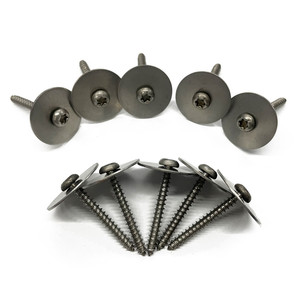 Clips y Hebillas Metálicas de Grado Industrial para Automóviles/Remaches de Expansión para Revestimiento de Parachoques/Sujetadores de Paneles de Puerta con Acabado de Óxido Negro - Product Image 2