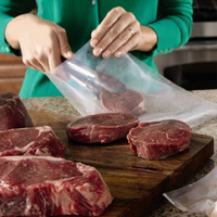 Sacs sous vide imprimés sur mesure, rouleaux pour emballage alimentaire, sachets plastiques thermoscellables pour cuisine, fabricant en gros